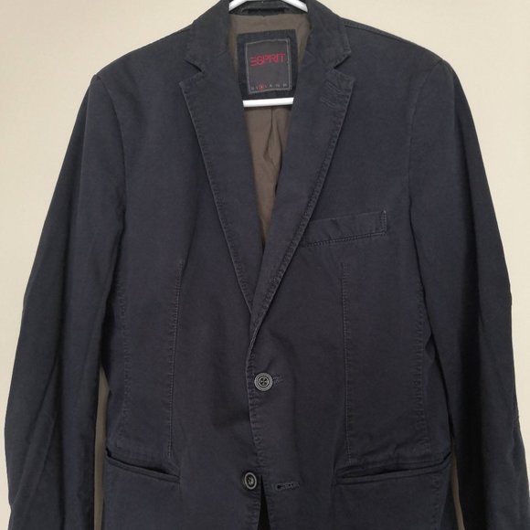 Esprit Navy Casual Blazer M - Picture 8 of 9
